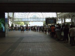 同人誌即売会どころではない行列